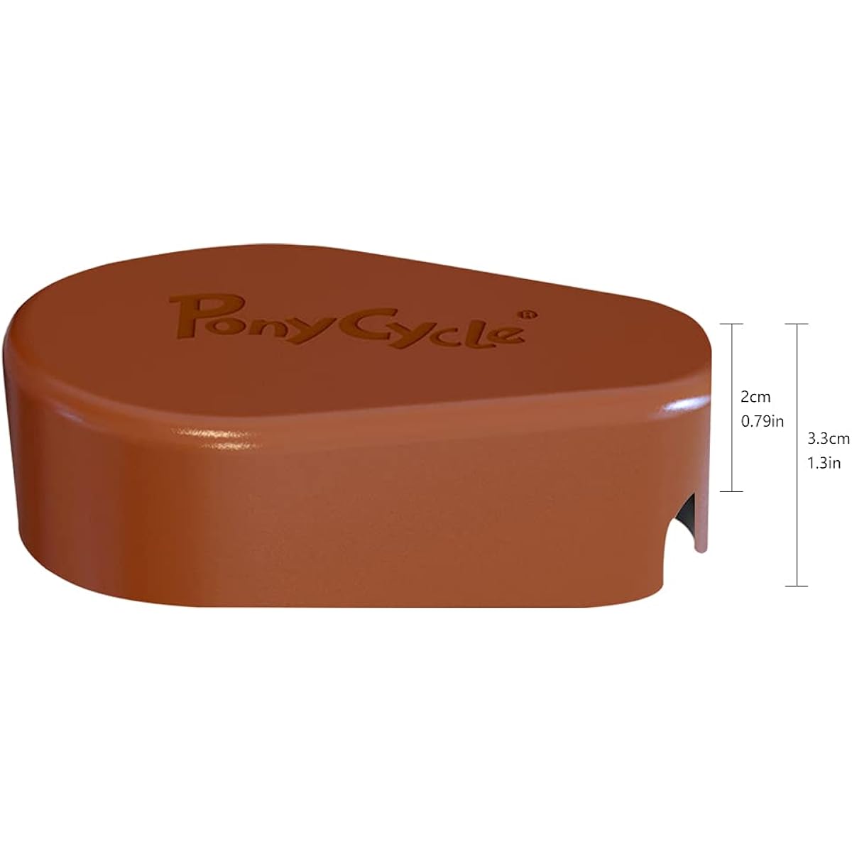 PonyCycle Pedal Pad (Model U Ride on Horse Brown, for Chocolate) - Brown