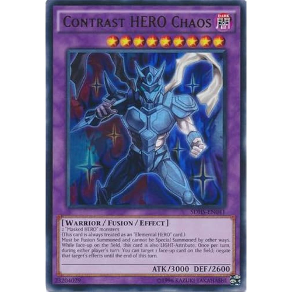 Contrast HERO Chaos - SDHS-EN041 - Ultra Rare - Unlimited Edition