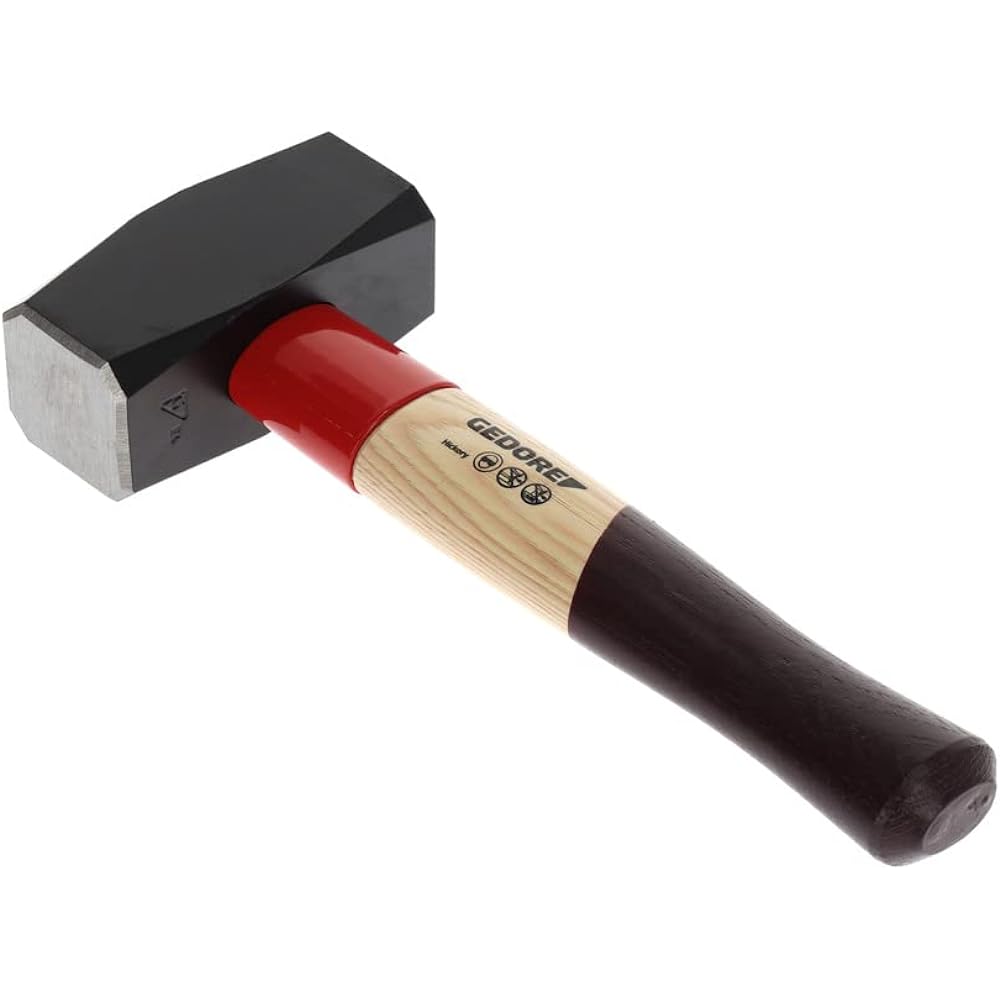Gedore Stone Head Hammer (Hickory Handle) 2000g 8887610