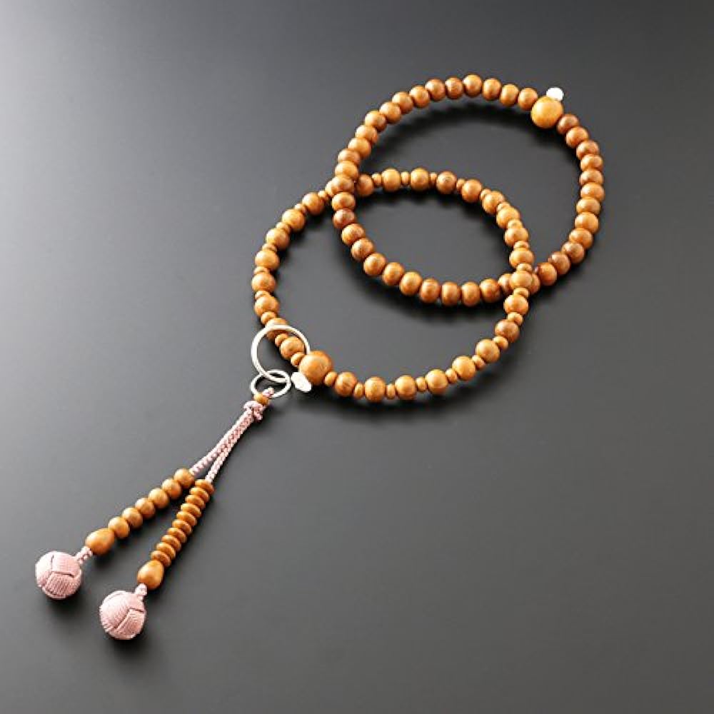 Kyoto Buddhist Altar Hayashi Prayer Beads Jodo Sect Sebai (For Women) Official Ceremony [Bead Bag Set] SW-016 Kyoto Prayer Beads