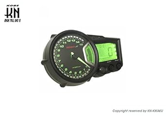 KN Planning KOSO RX2+ LCD Multimeter Digital Meter Backlight 8 Colors [0-15000rpm]