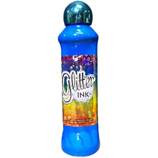 3oz Glitter Ink Blue Bingo Dauber