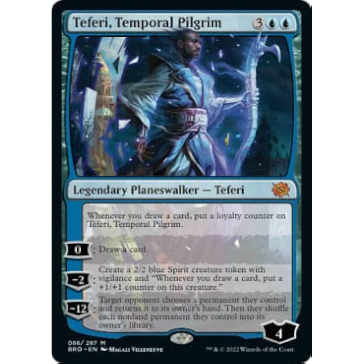 Magic: The Gathering - Teferi the Extraordinary Pilgrim (066) - Brothers at War
