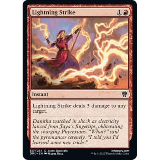 Magic: The Gathering - Lightning Strike (137) - Dominaria United