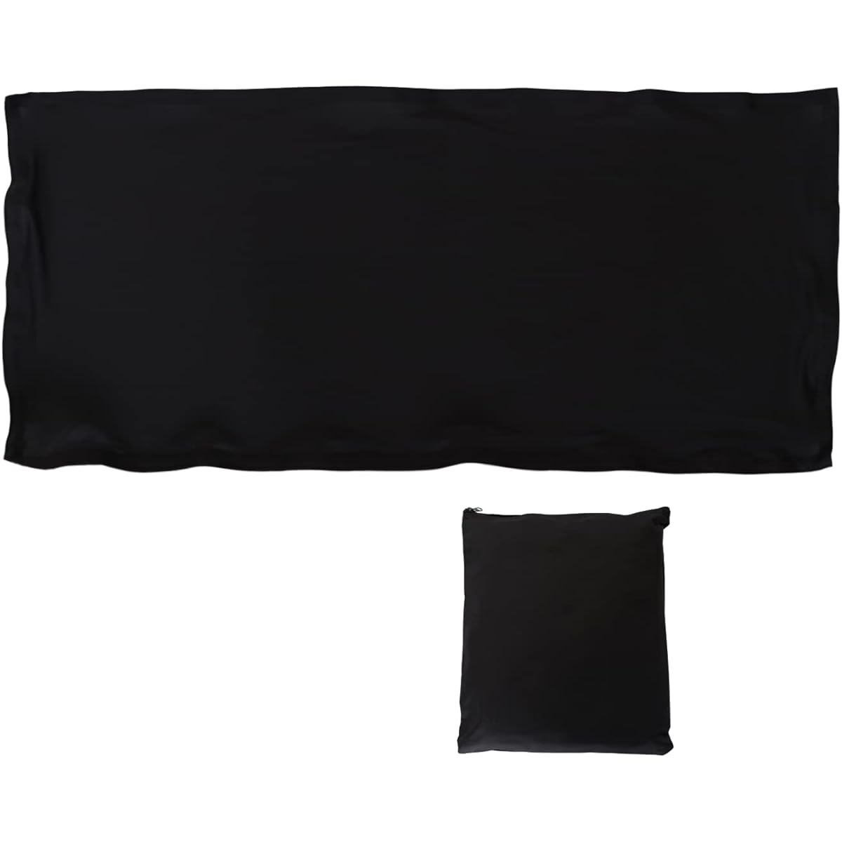Sardoxx Black DJ Facade Scrim DJ Booth Scrim 19.5" x 44" with Small Bag