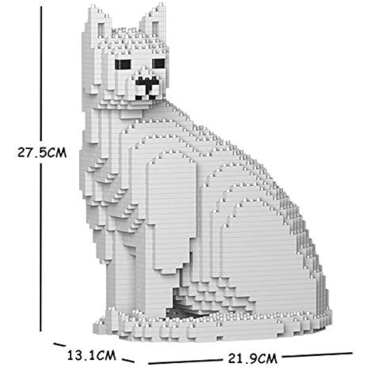 JEKCA Jekka Block White Cat 06S-M01 Shironeko Sculptor