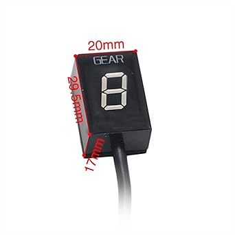 Speed Display Meter 1PC Motorcycle Bike 1-6 Lever Gear Display Indicator For Yamaha FZ6 FZS 600 FZ400 MT-03 YZF R6 R1 TDM 850 900
