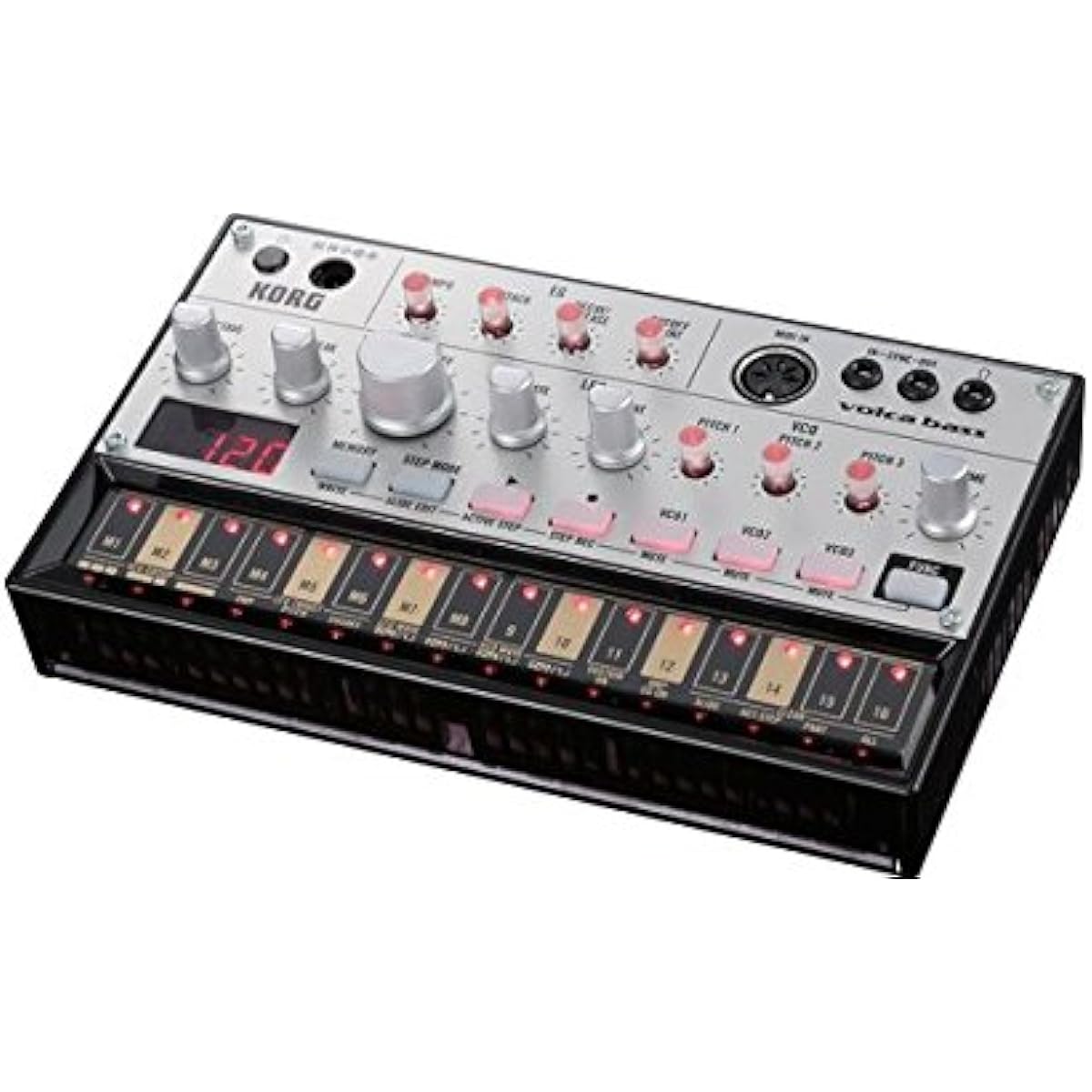 KORG Synthesizer volca bass Analog Synth Sequencer