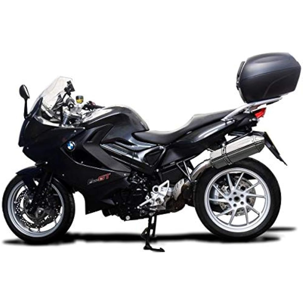 DELKEVIC Slip-on Stainless Steel Tri-Oval Muffler BMW F800GT 2013-2018 320mm KIT12H1