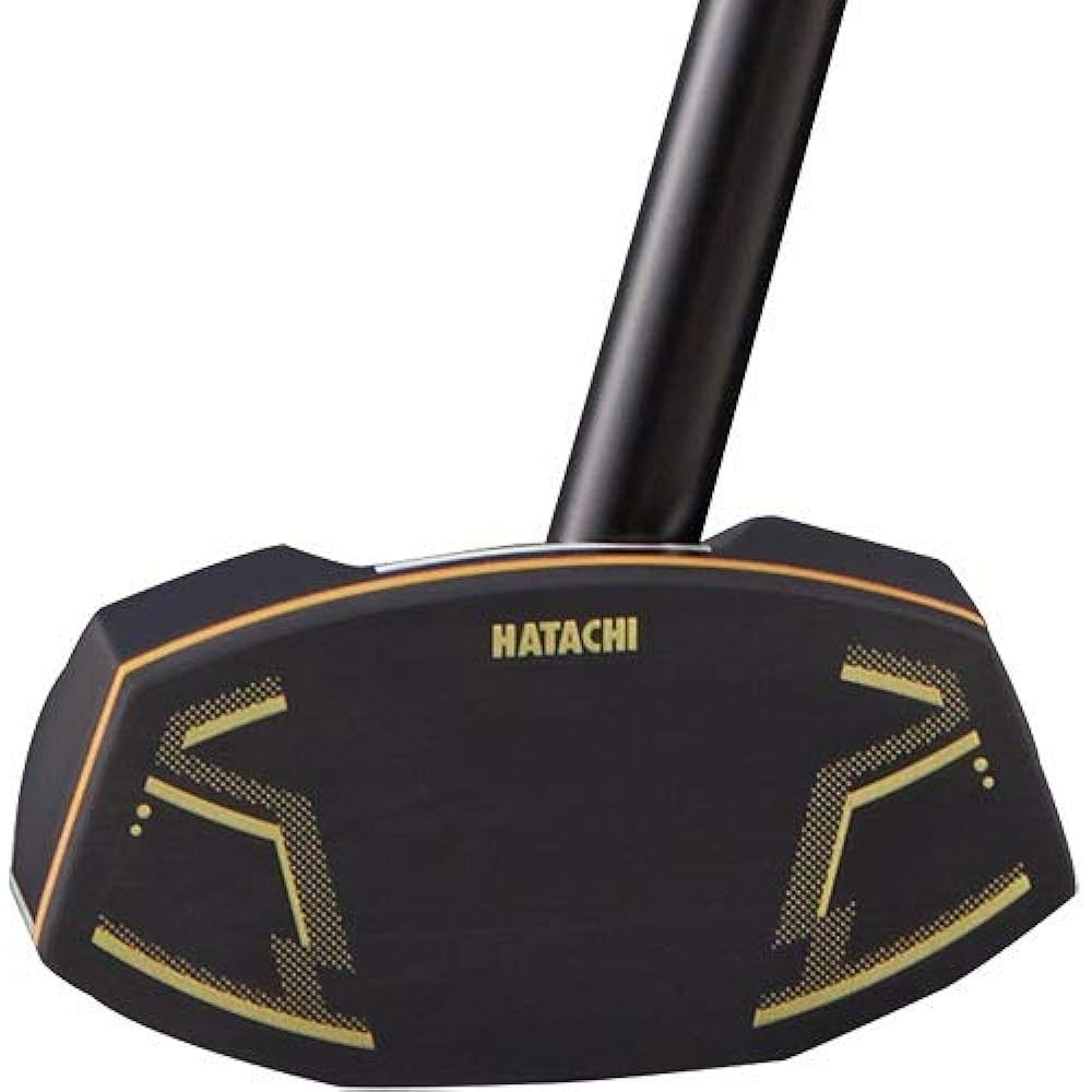 HATACHI Right Ground Golf Club Ultimate Urethane Club 09 Black 88cm BH2880