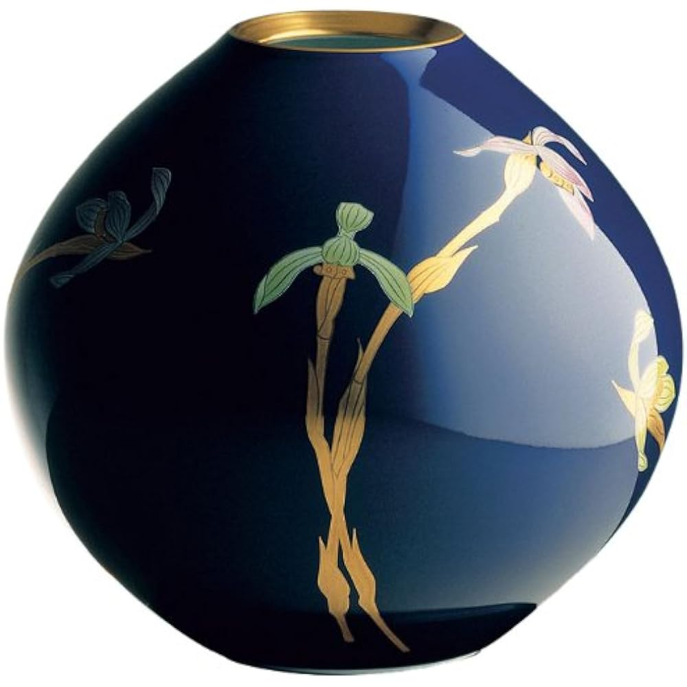 Koransha Ruri Shunran Vase R389-NQ8