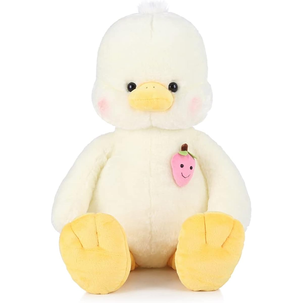 Stuffed animals duck bear panda large animal stuffed animal hug pillow character cushion popular birthday present interior doll panda sewn wrapping soft ornament shop decoration Christmas squishy fluffy 100cm toy wedding bear hip support