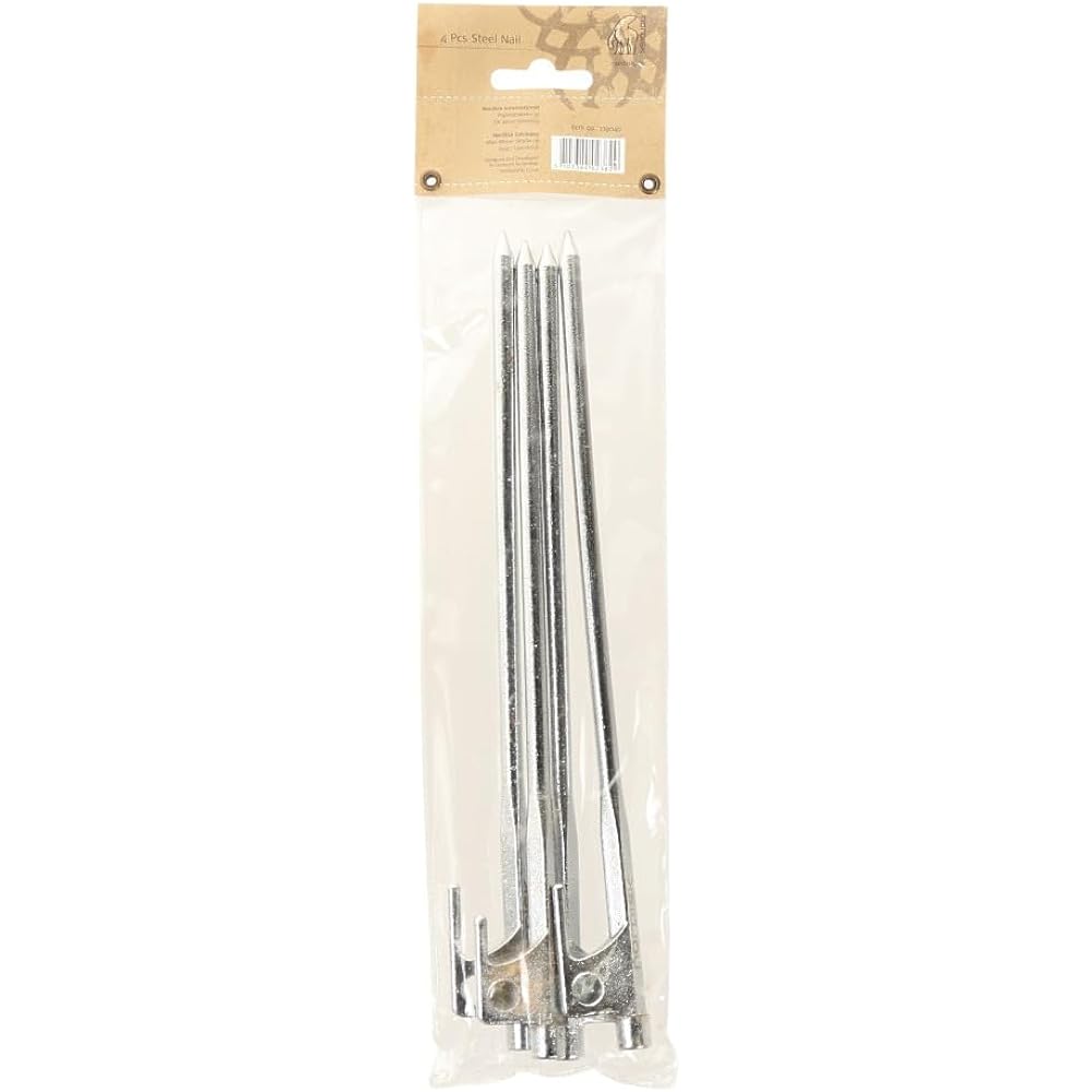 NORDISK Outdoor Camping Peg Steel Set of 4 (Steel Nail) 30cm [Genuine Japanese Product] 119040