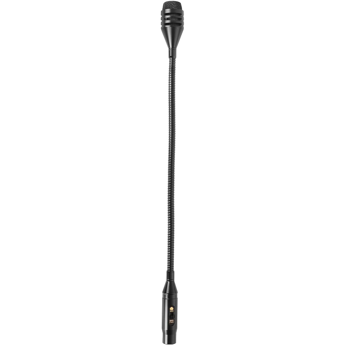 Depusheng DJ Microphone Professional XLR Gooseneck Microphone for Stage with Switch