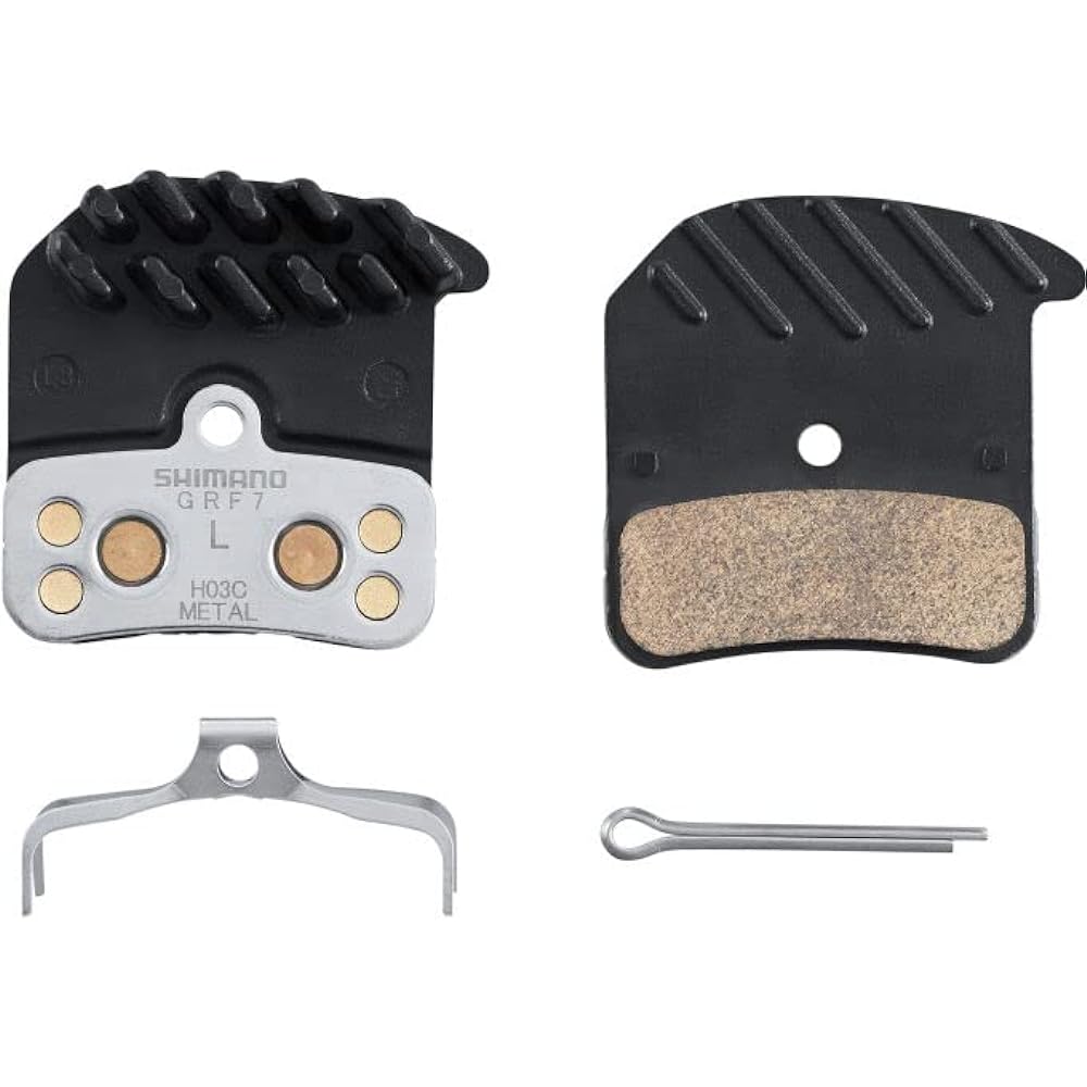 SHIMANO Disc Brake Pad K04TI Metal Titanium Back Plate