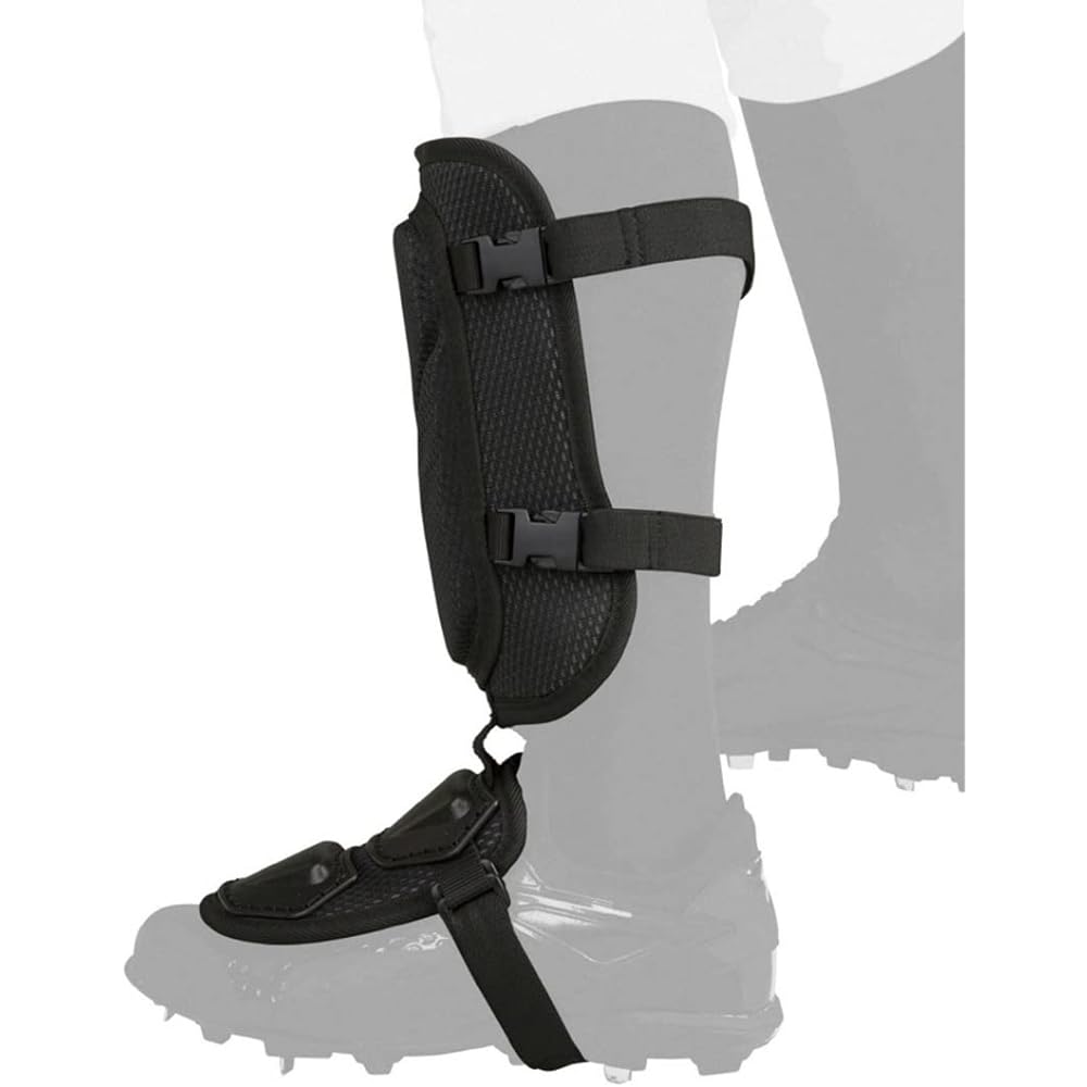 MIZUNO Foot Guard Pad Type (For Left Foot/Right Batter) (Baseball/Softball) High School Baseball Rules Compatible Model (1djlg033)