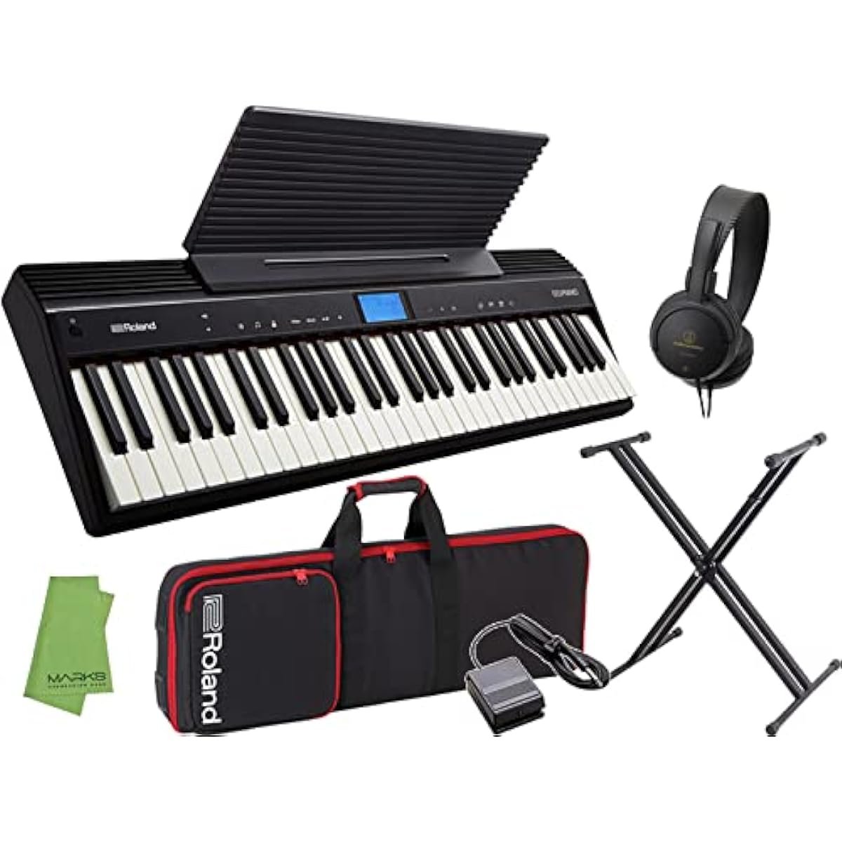 Roland Digital Piano GO:PIANO [GO-61P] Entry Pack 2