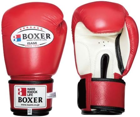 ISAMI BOXER Boxing Gloves Genuine Leather 14oz (TBX-114)