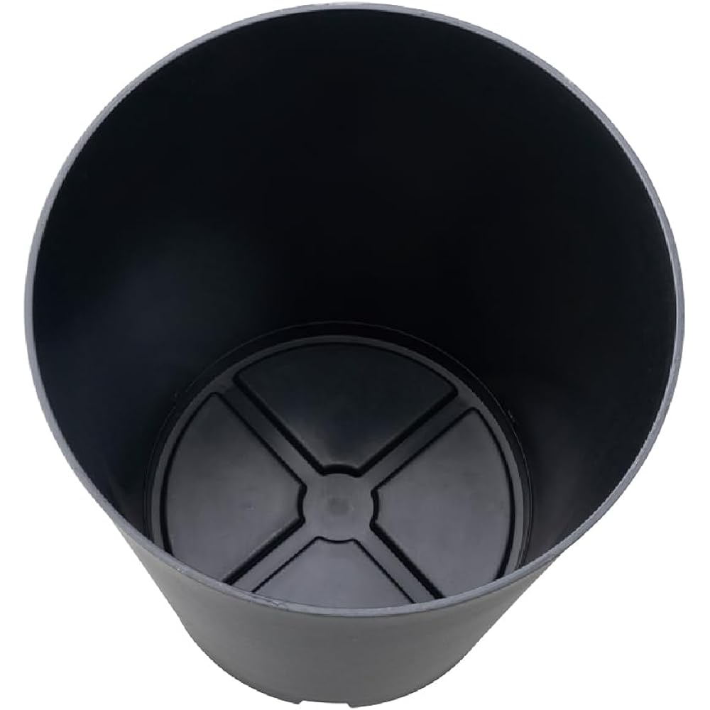 Richel Grainy Pot Cover for size 10 pots, ivory pot cover, tall type that securely hides the pot