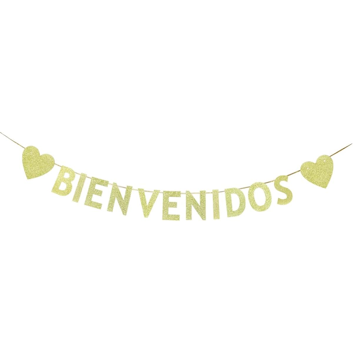 JENSENLIN Bienvenidos Banner Welcome Back Party Decorations Fiesta Mexican Welcome Party Decor Spanish Home Party Decorations