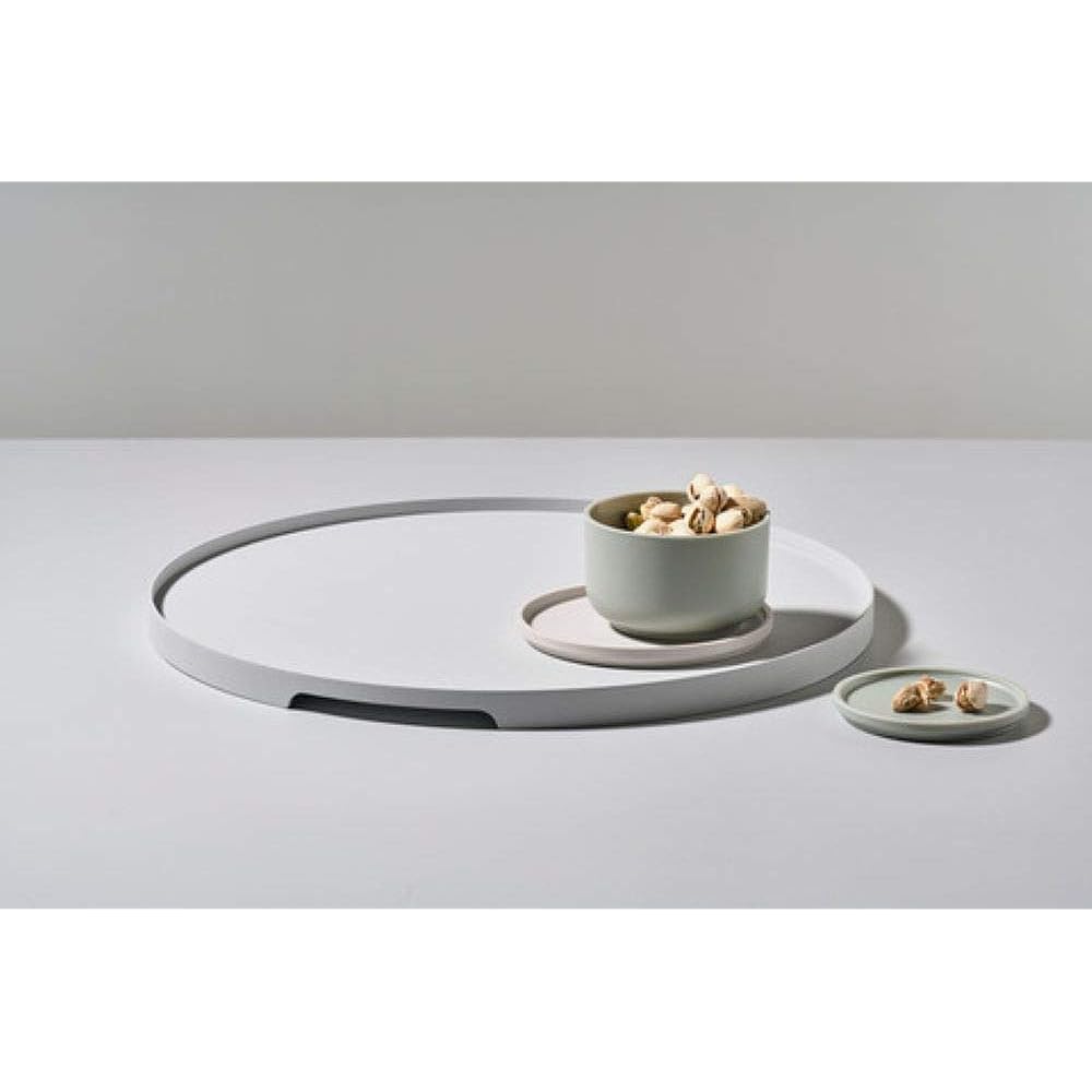 Zone Tray Warm Gray ∅35xh1.8cm Round Tray 35cm Singles 332038