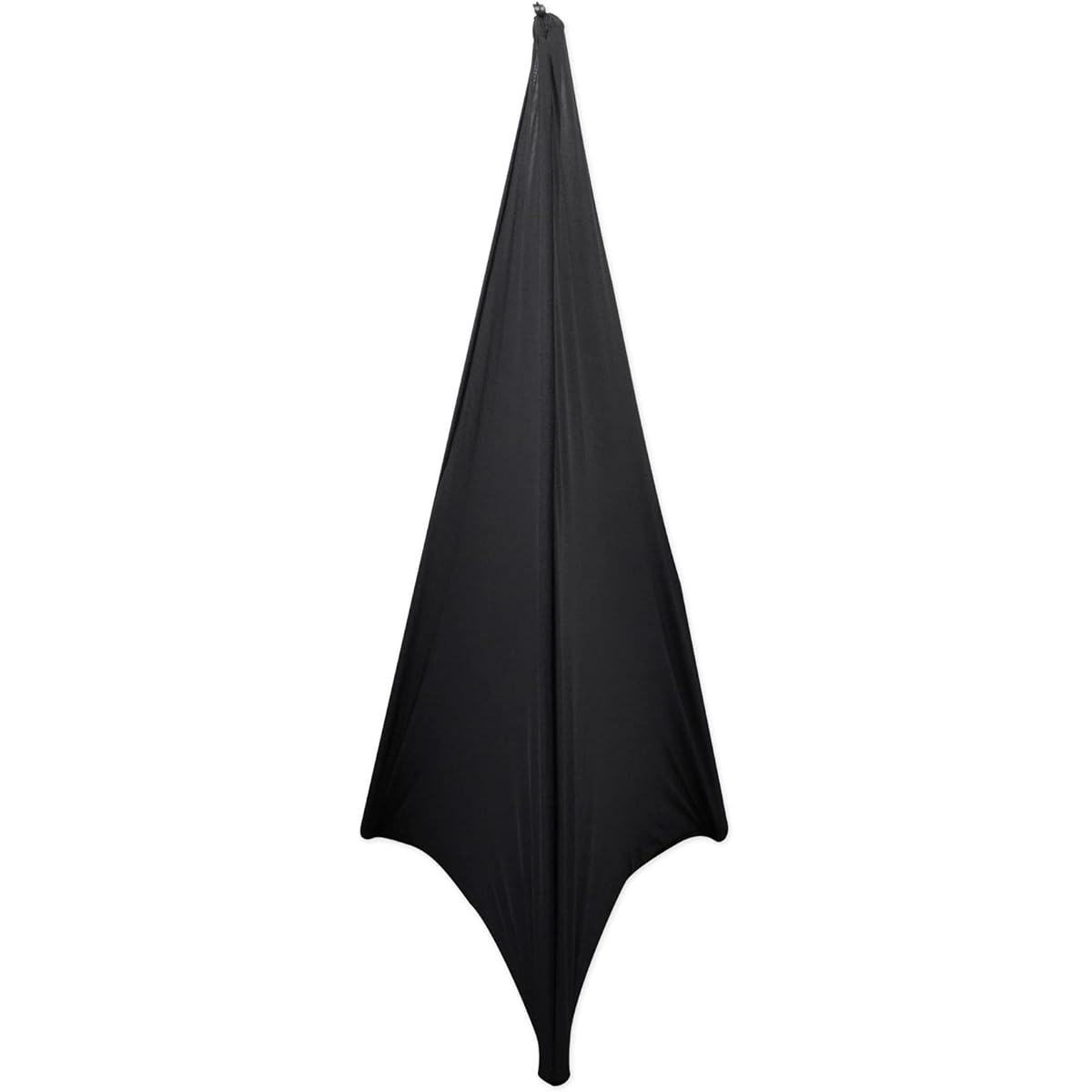 Rockville RSC7B Black Tripod PA Speaker Stand Scrim Cloth + 2 Carry Bags
