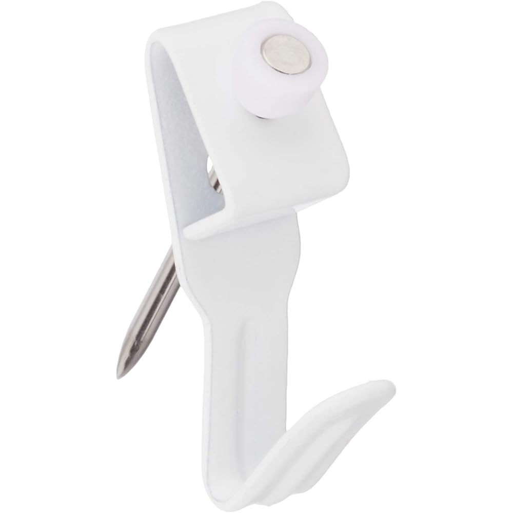 Fukui Metal Crafts Iron Average X Hook Thin Small Matte White 4053-SW