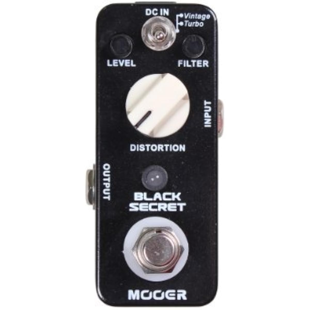 [Parallel import goods] Mooer Black Secret, distortion micro pedal
