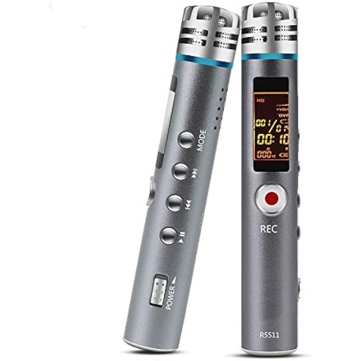 Voice Recorder, Professional Remote HD Noise Reduction, MP3 Player, Business Meeting (Size : 16G)