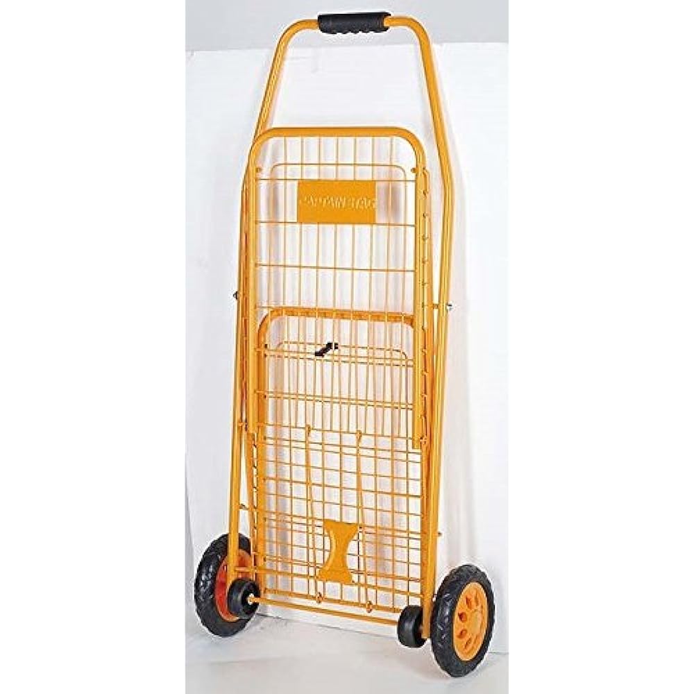 Captain Stag (CAPTAIN STAG) Outdoor Wagon Cart Easy Carry Basket UL-100