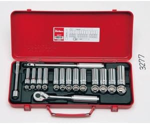 Koken 3/8(9.5mm)SQ. Socket set 21 pieces 3206M