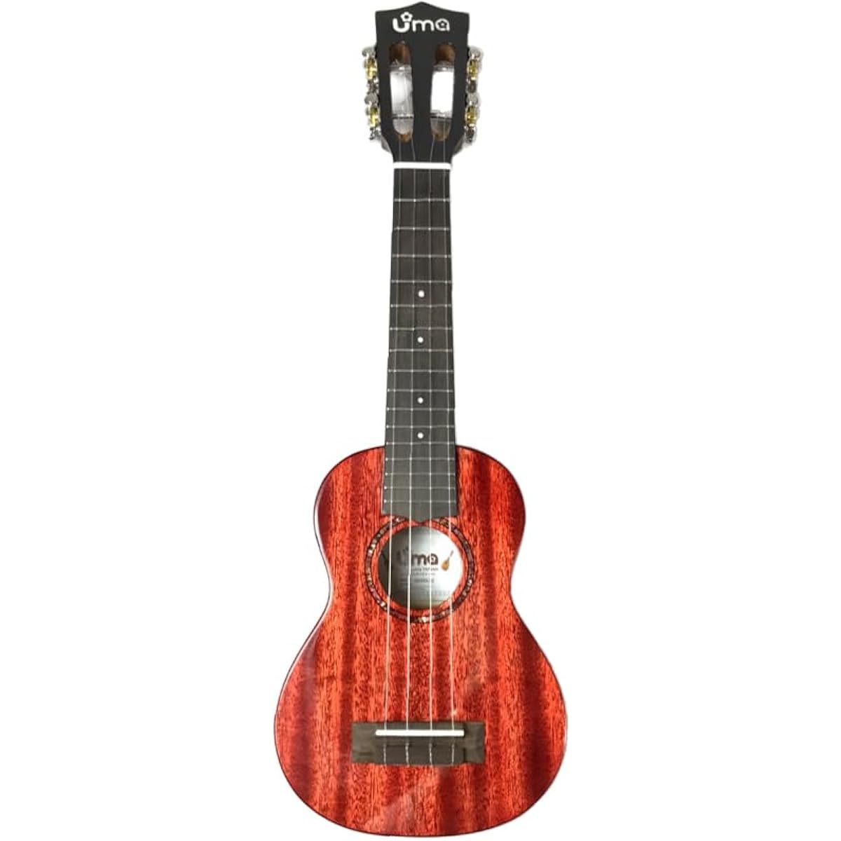 Uma Ukulele UK-20SS RED Soprano Ukulele All Solid Mahogany See-Through Red [Shimamura Musical Instruments Limited Color] Uma Ukulele