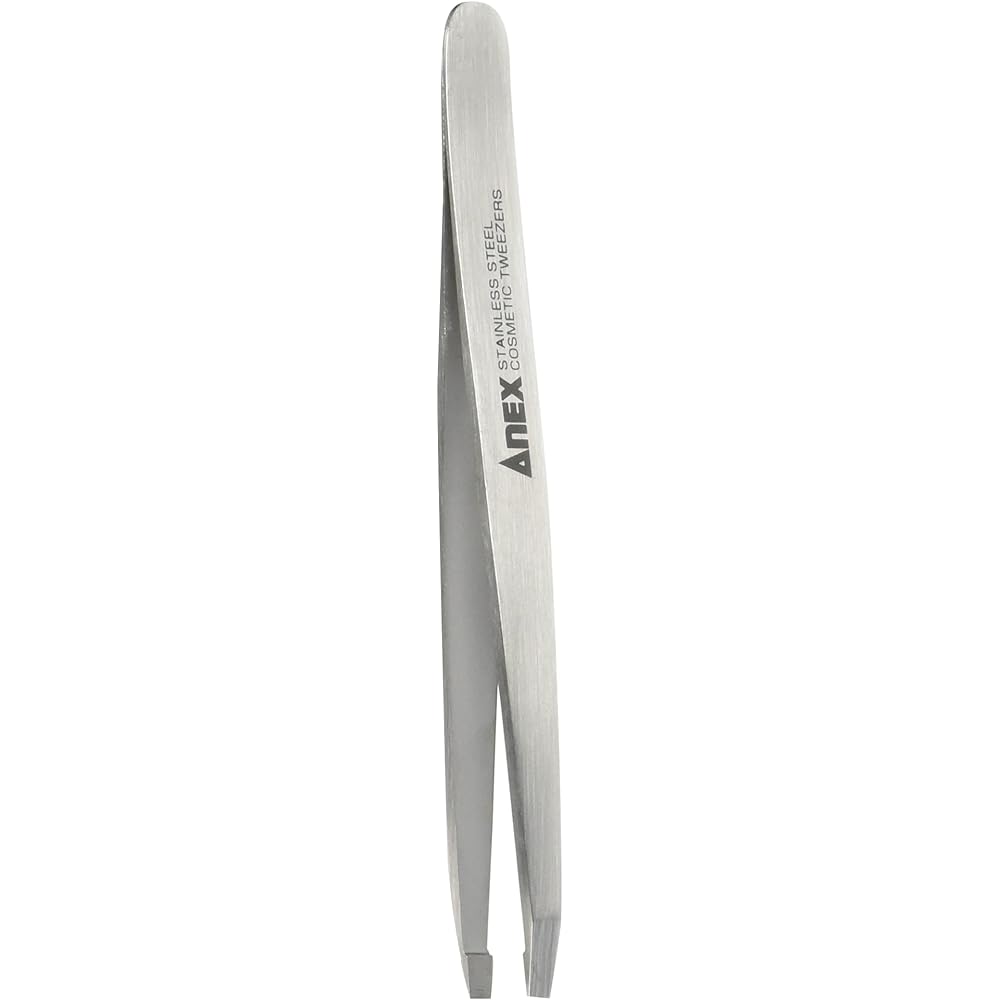 ANEX Tweezers Flat Type Set of 12 No.147F