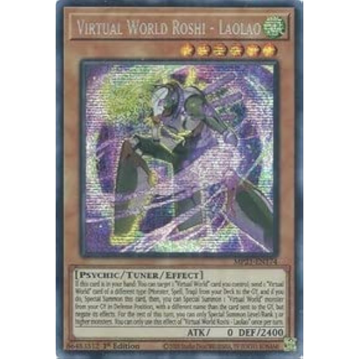 Virtual World Roshi - Laolao - MP21-EN174 - Prism Secret Rare - First Edition