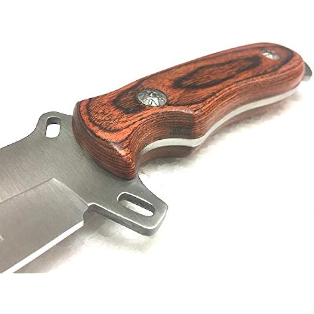 Columbia Saber Sheath Knife Wood Handle Sheath Knife D013