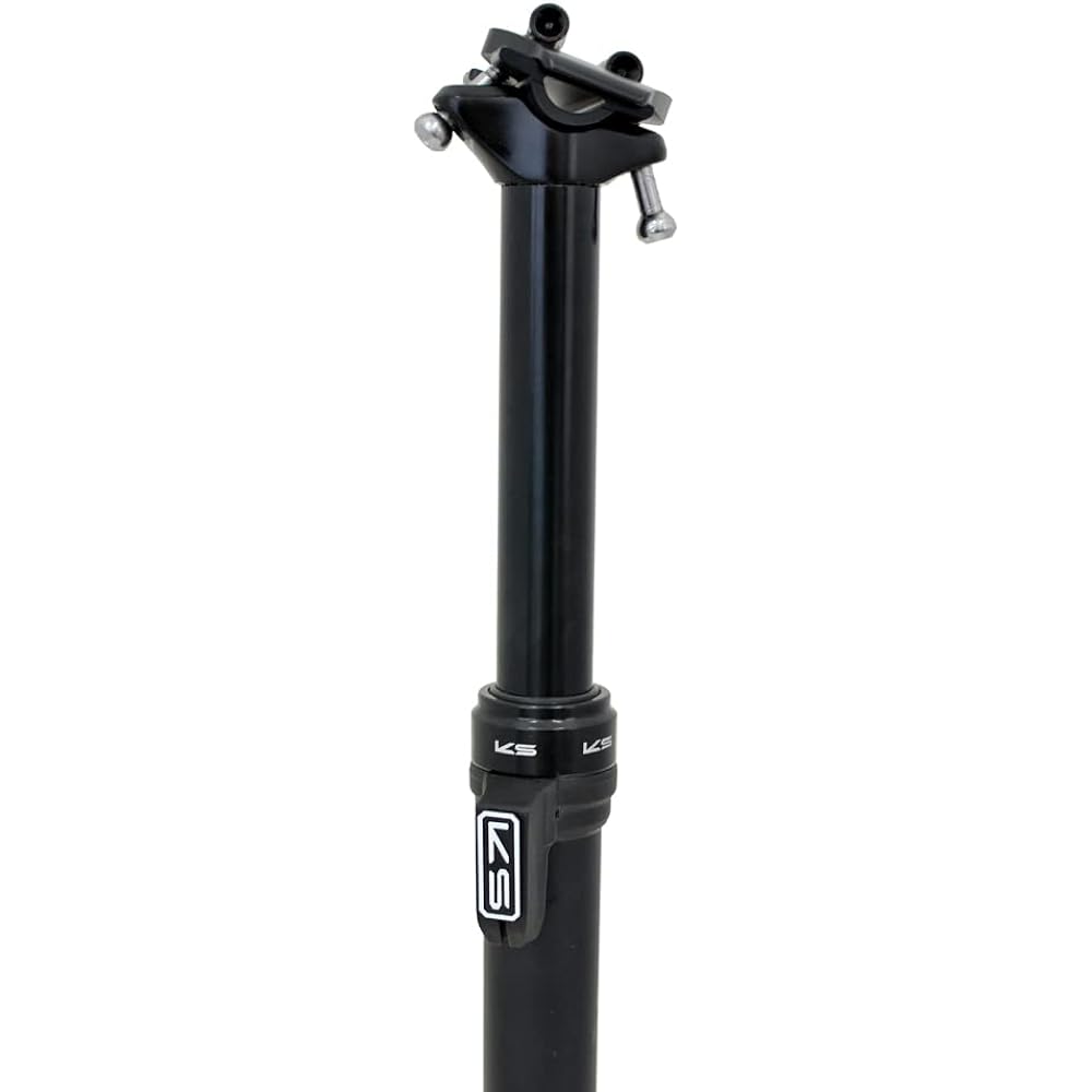 Kind Shock KS E20 30.9x370mm Remote Dropper Seatpost Travel 100mm, VH2646