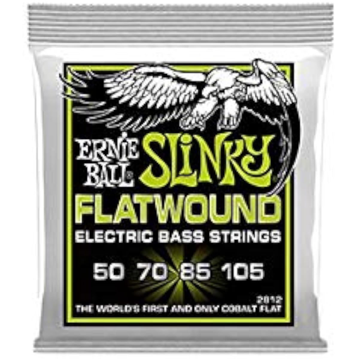 ERNIEBALL Bass Strings SLINKY FLATWOUND REGULAR 50-105