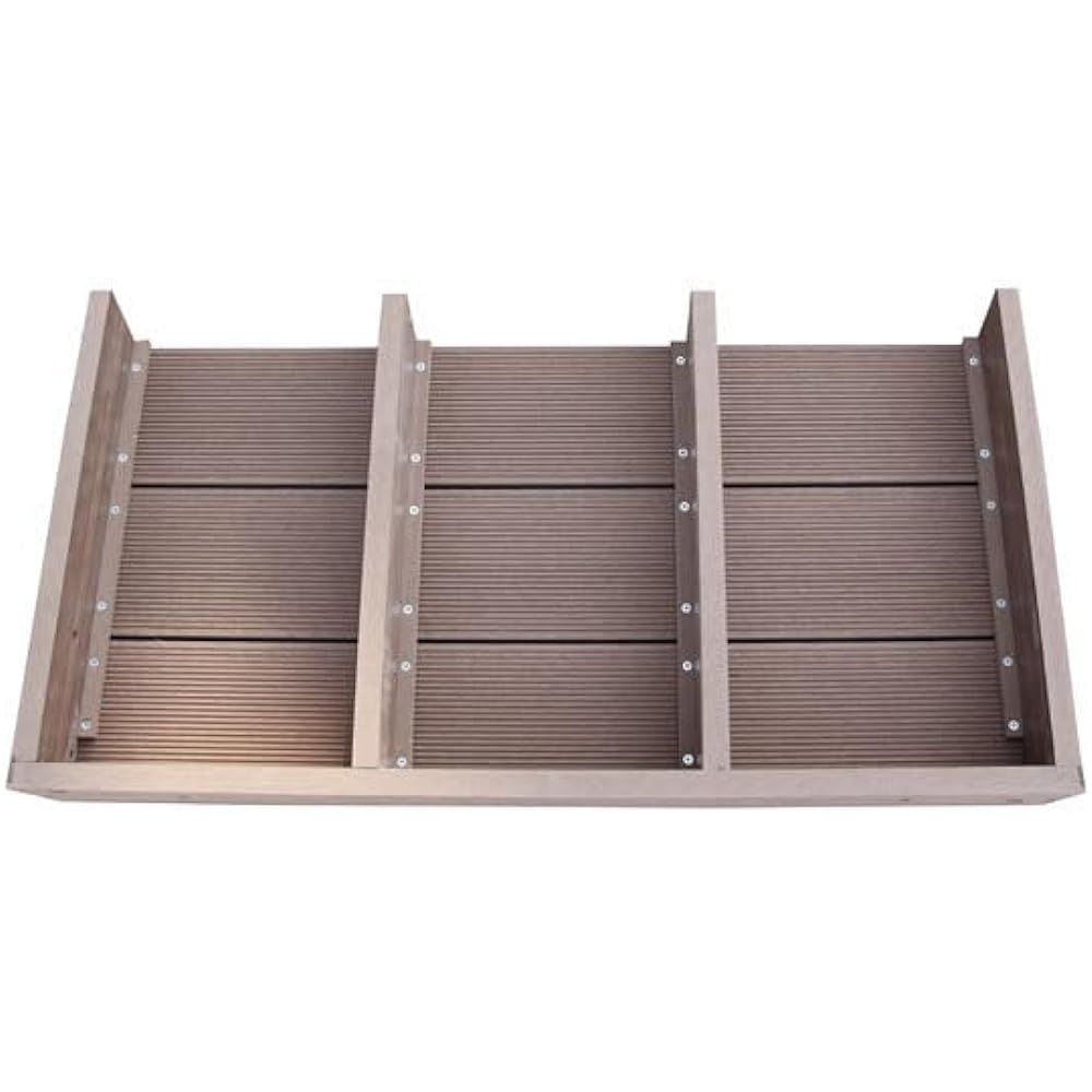 igarden iwood drainboard 448 dark brown width 900 x depth 448 x height 110 i10368-snk448-db