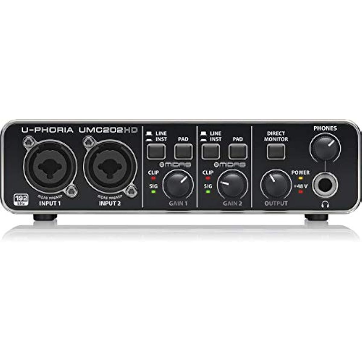 Behringer Recording Bundle Set U-PHORIA STUDIO PRO