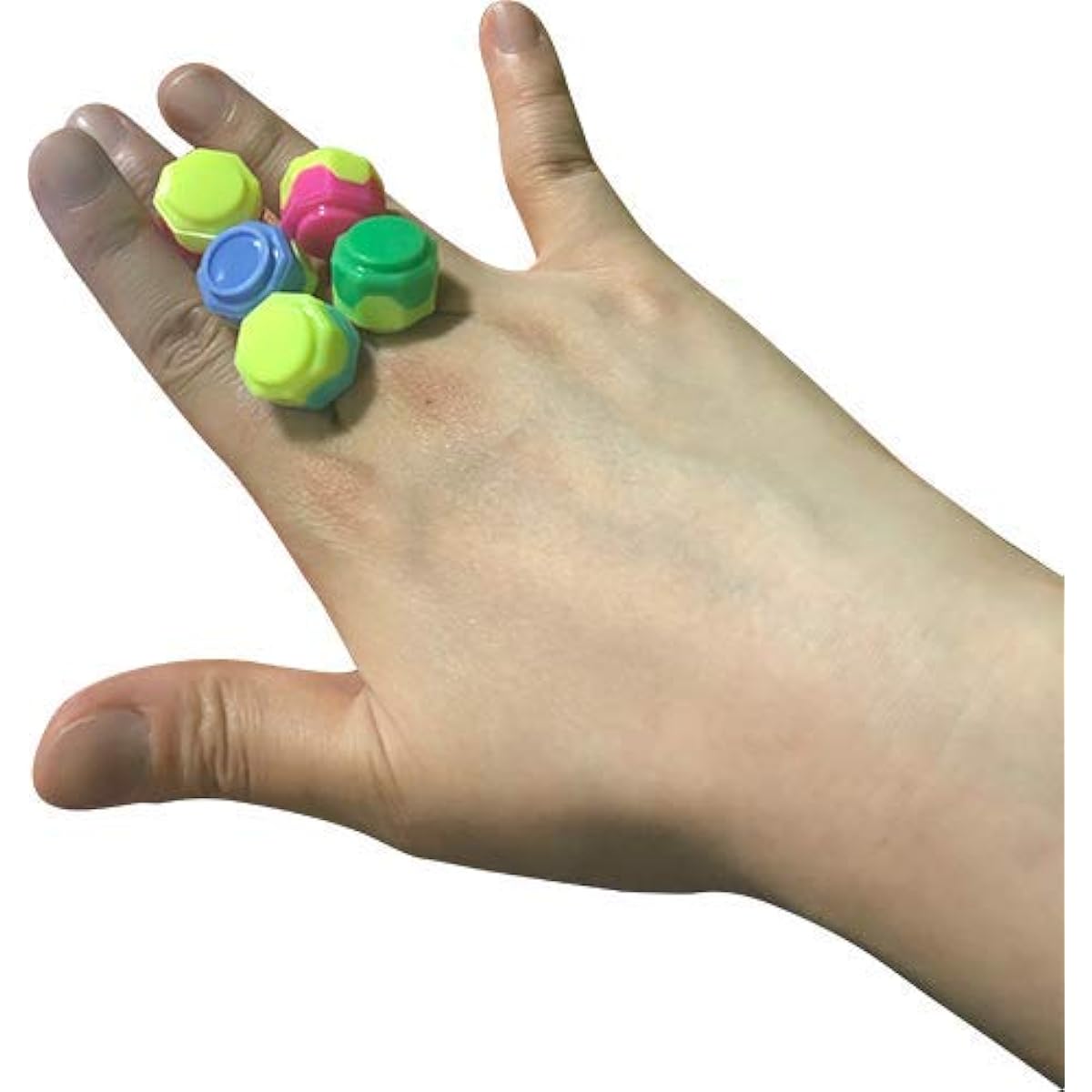 Gonggi Konggi Korean Jacks Stone Game Play Nori Gonggi Korean Traditional Game [Package and Color May Vary] (5 Pieces)