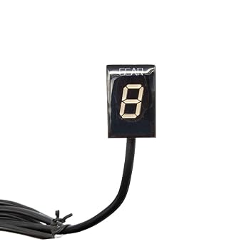 Digital Meter Display Yamaha WR250R/X WR450R/X WR125R/X XT660 XJR400 XJR1300 XJR 400 Motorcycle Gear Indicator 1-6 Level Digital Gear Meter Indicator Meter Display