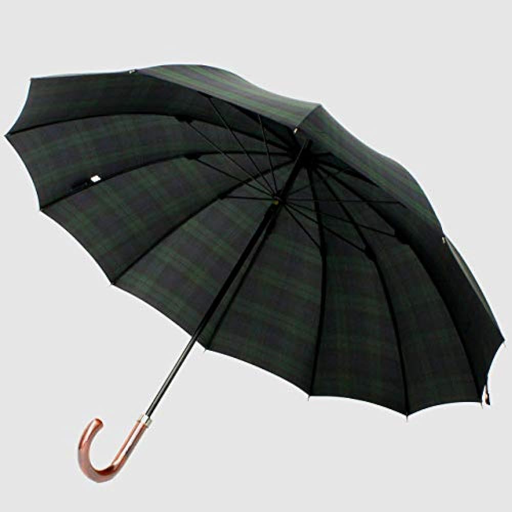 Luxury Koshu-ori men's long umbrella "Makita Trad" Makita Shoten, a long-established Koshu-ori umbrella manufacturer with a history of over 140 years since the Edo period. Luxury men's umbrellas.