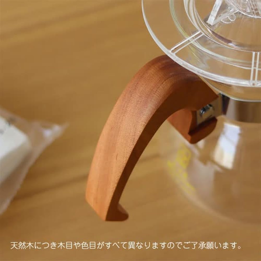 KONO style prestigious dripper set for 2 people Wood handle