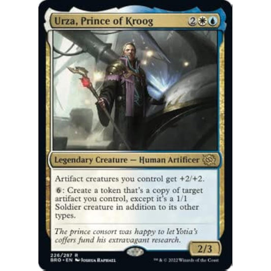 Magic: The Gathering - Urza the Prince of Kraug (226) - Brothers' War