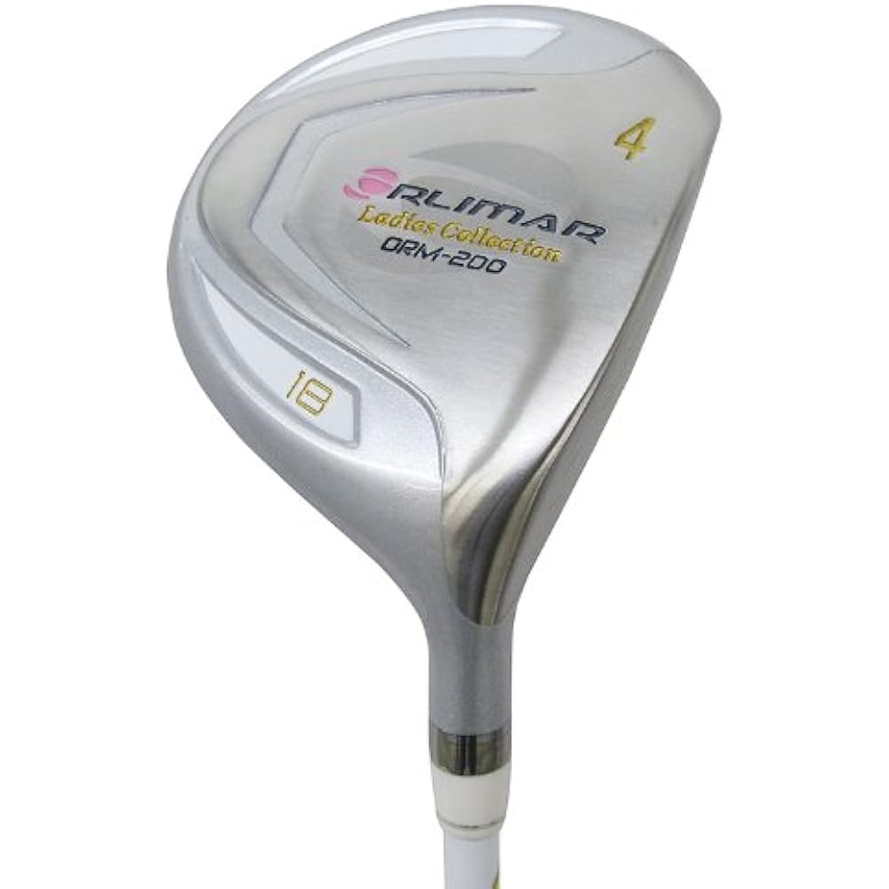 ORLIMAR ORM-200 Women's Golf Half Set [Right] Starter Set L 8.5 Type with Caddy Bag (Black)