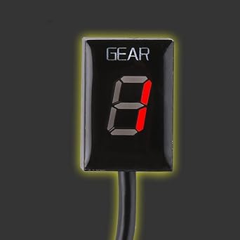 Speed Display Meter Universal GI Pro ECU Gear Indicator Speed Gear Display Indicator For Yamaha FZ8 FZ16 YZF-R1 Xjr1300 Motorcycle Accessories