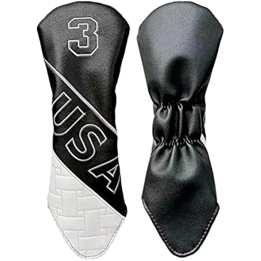 Head cover Golf cover Driver cover Wood cover Utility cover UT cover 4-piece set 1 3 5 H USA
