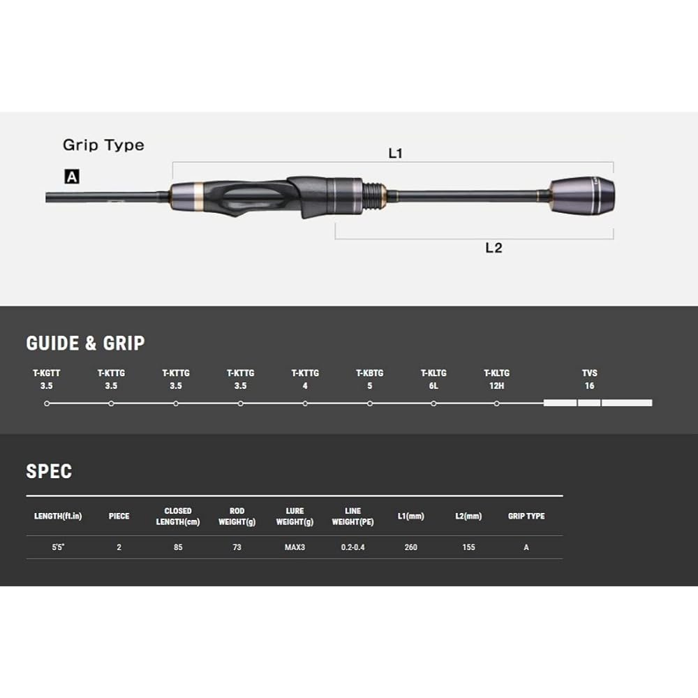 Tailwalk Rod Agist TZ 55/SL 16293