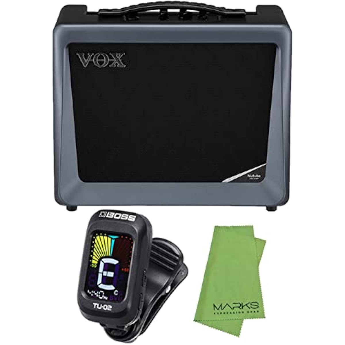 VOX Vacuum Tube Guitar Amplifier VX50-GTV + BOSS TU-02 Set