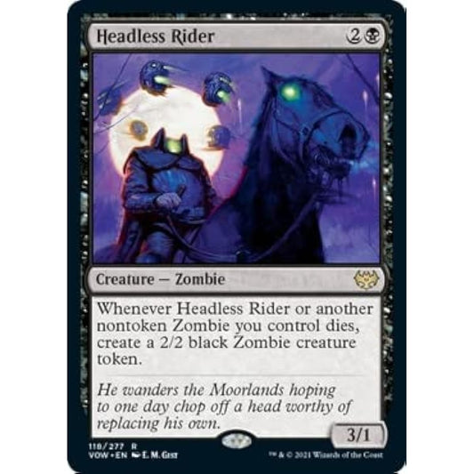 Magic: The Gathering Headless Rider (118) Innistrad: Oath of Crimson
